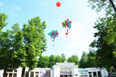 В Трускавце прошла праздничная акция,  посвященная Евроиграм 2015 года в Баку (ФОТО)