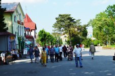 В Трускавце прошла праздничная акция,  посвященная Евроиграм 2015 года в Баку (ФОТО)