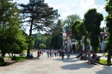 В Трускавце прошла праздничная акция,  посвященная Евроиграм 2015 года в Баку (ФОТО)