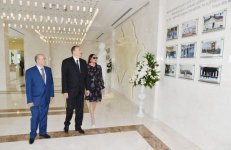 Президент Азербайджана и его супруга приняли участие в открытии административного здания Федерации бокса и «Qafqaz Baku Sport Hotel» (ФОТО)