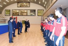 Президент Азербайджана и его супруга приняли участие в открытии административного здания Федерации бокса и «Qafqaz Baku Sport Hotel» (ФОТО)