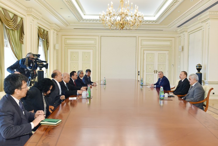 Президент Азербайджана принял делегацию во главе с министром энергетики Индонезии
