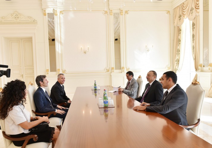 Президент Азербайджана принял глав Сан-Марино