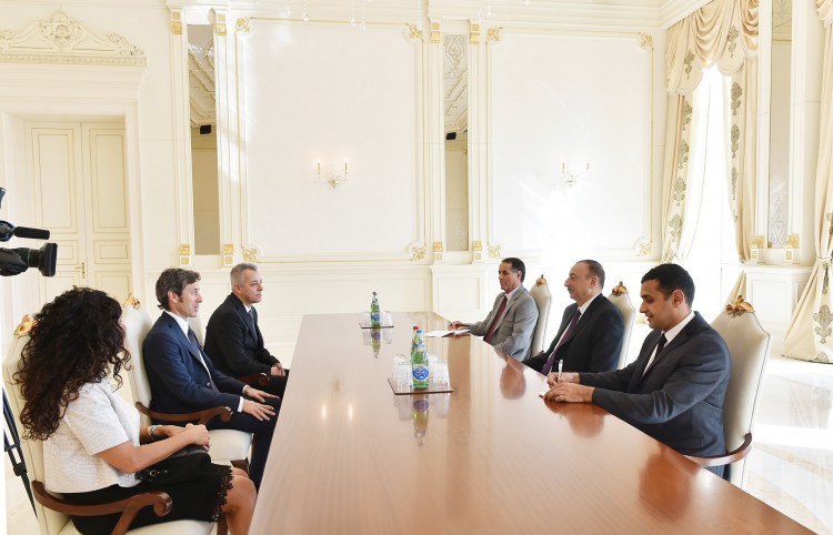 Президент Азербайджана принял глав Сан-Марино