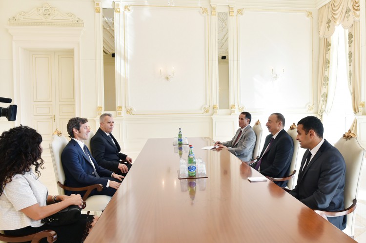 Президент Азербайджана принял глав Сан-Марино