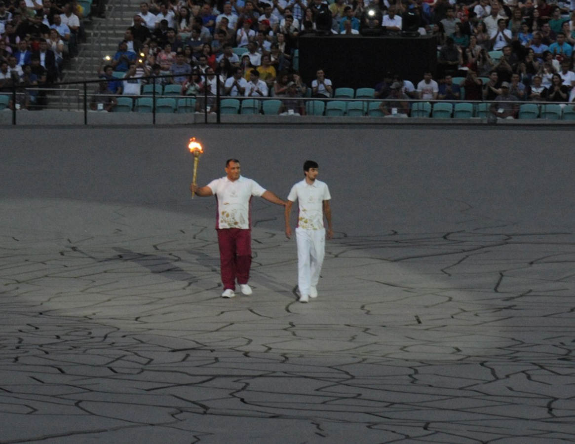 Official opening ceremony of first European Games begins in Baku (PHOTO, VIDEO)