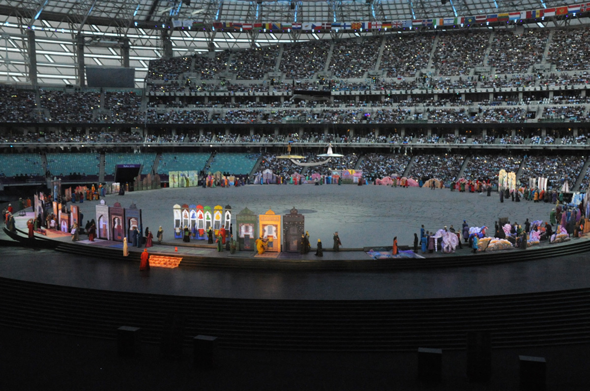 Official opening ceremony of first European Games begins in Baku (PHOTO, VIDEO)