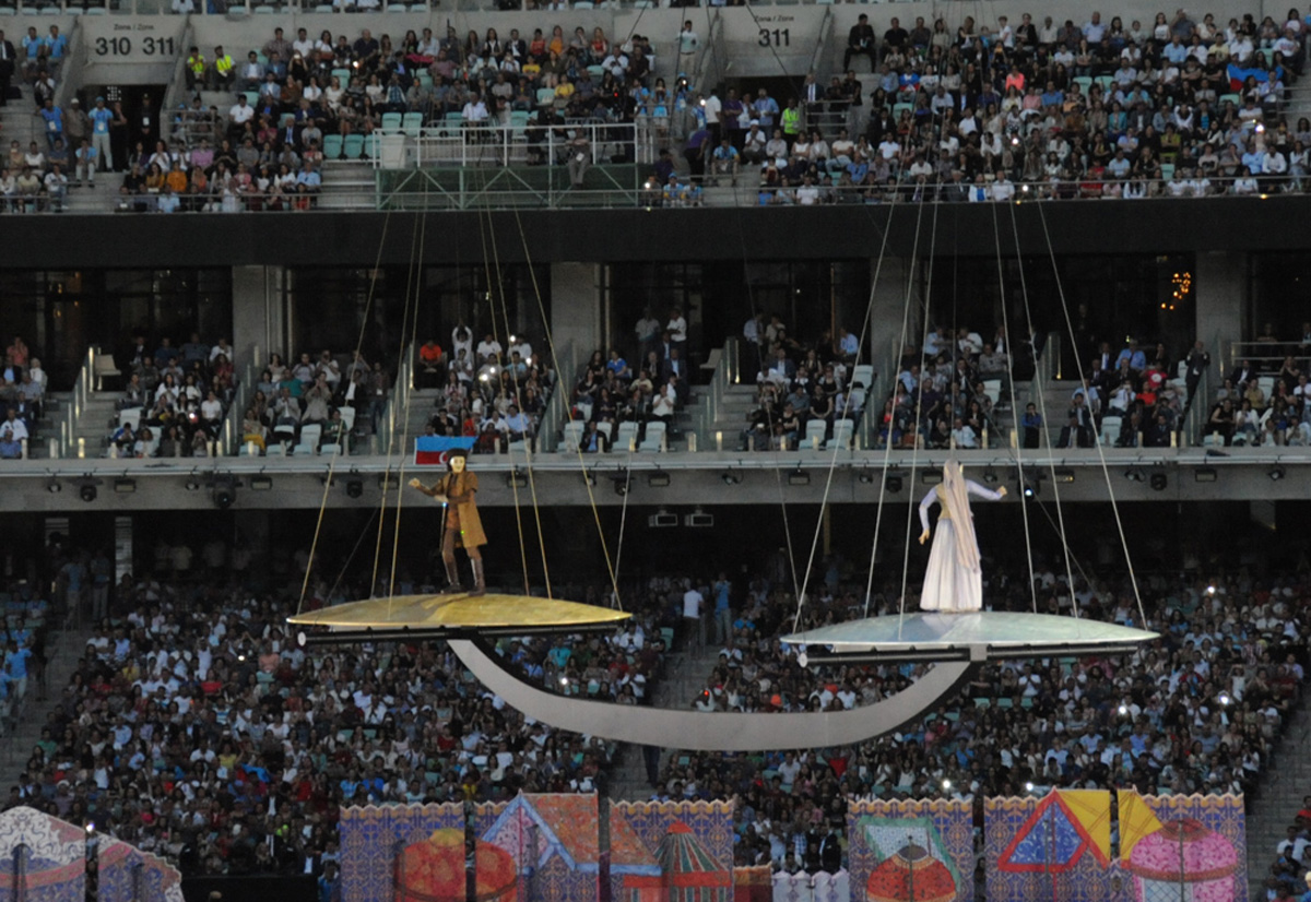 Official opening ceremony of first European Games begins in Baku (PHOTO, VIDEO)