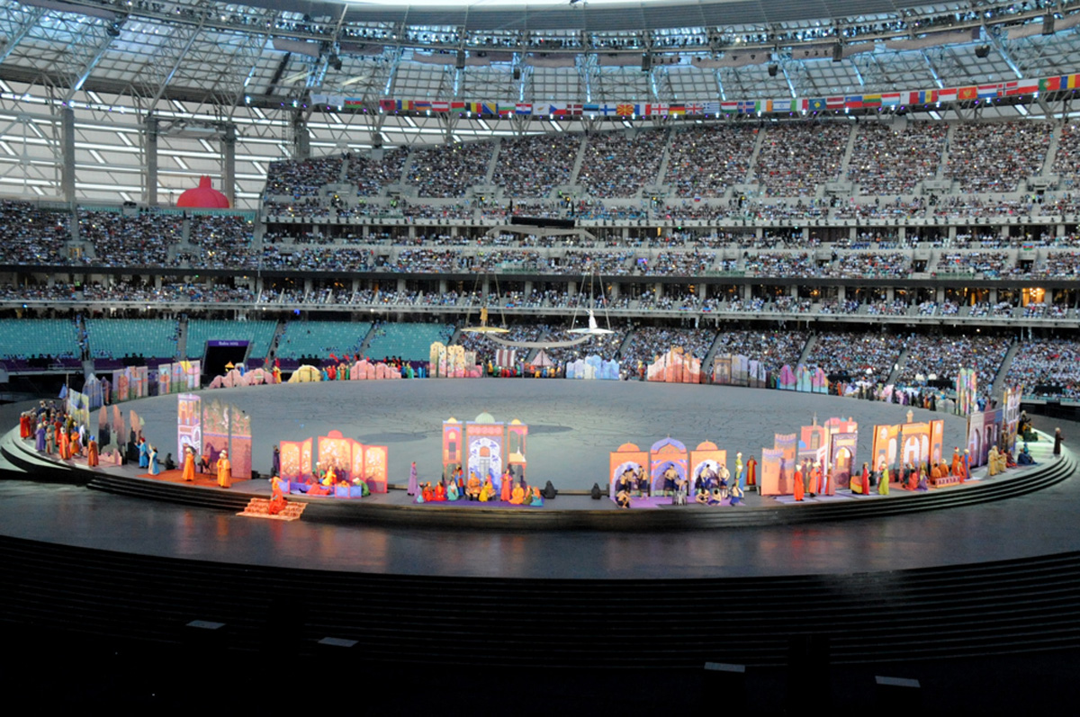 Official opening ceremony of first European Games begins in Baku (PHOTO, VIDEO)