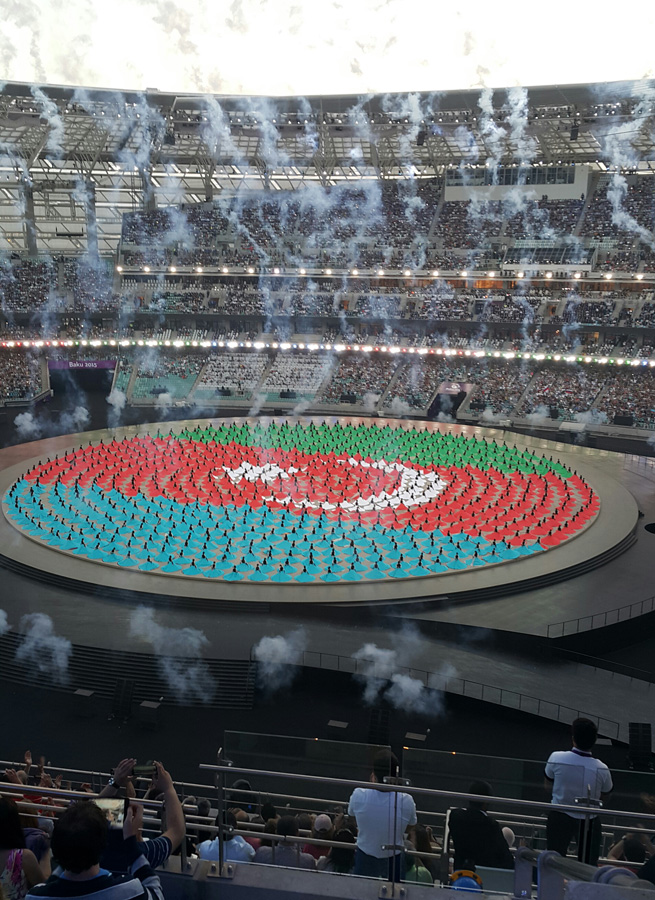 Official opening ceremony of first European Games begins in Baku (PHOTO, VIDEO)