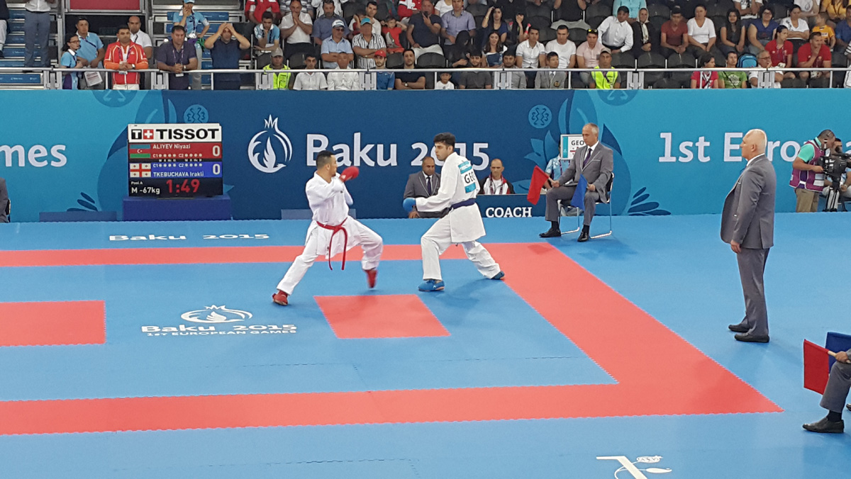 Competitions in karate start within first European Games Baku 2015 (LIVE)