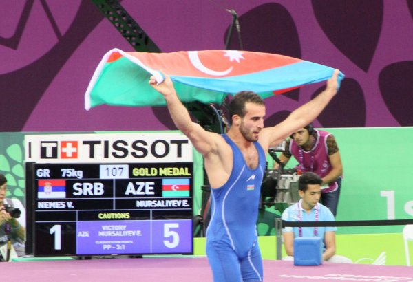 Azerbaijan grabs sixth gold medal at Baku 2015 (PHOTO) (VIDEO)
