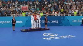 Азербайджан завоевал пятое "золото" на Евроиграх (ФОТО) (ВИДЕО)