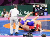Еще один азербайджанский борец вышел в полуфинал (версия 5) (ФОТО)