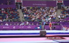 В Баку начались соревнования по спортивной гимнастике