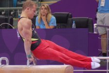 Первый день соревнований гимнастов на Евроиграх в Баку (ФОТОСЕССИЯ)