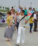 Болельщики проявляют большой интерес к соревнованиям по гимнастике в рамках  Евроигр (ФОТО)