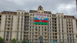 Болельщики проявляют большой интерес к соревнованиям по гимнастике в рамках  Евроигр (ФОТО)
