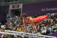 Second day of artistic gymnastics competitions continues as part of Baku’s first European Games (PHOTO)