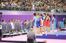 Second day of artistic gymnastics competitions continues as part of Baku’s first European Games (PHOTO)