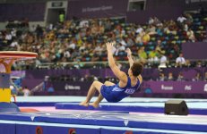 Second day of artistic gymnastics competitions continues as part of Baku’s first European Games (PHOTO)