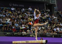 Second day of artistic gymnastics competitions continues as part of Baku’s first European Games (PHOTO)