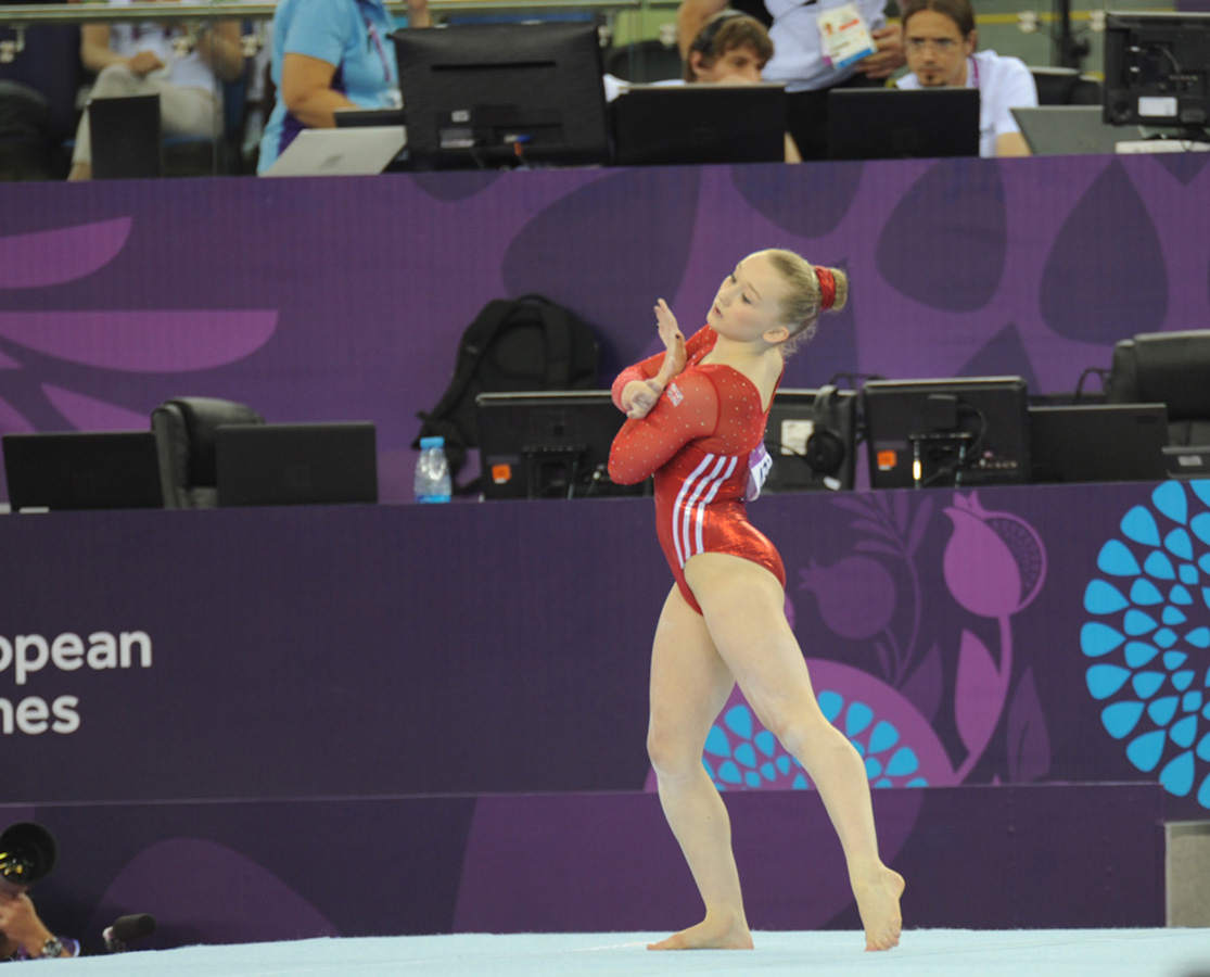 Second day of artistic gymnastics competitions continues as part of Baku’s first European Games (PHOTO)