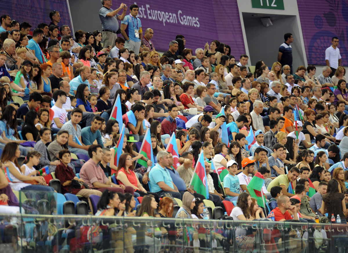Second day of artistic gymnastics competitions continues as part of Baku’s first European Games (PHOTO)