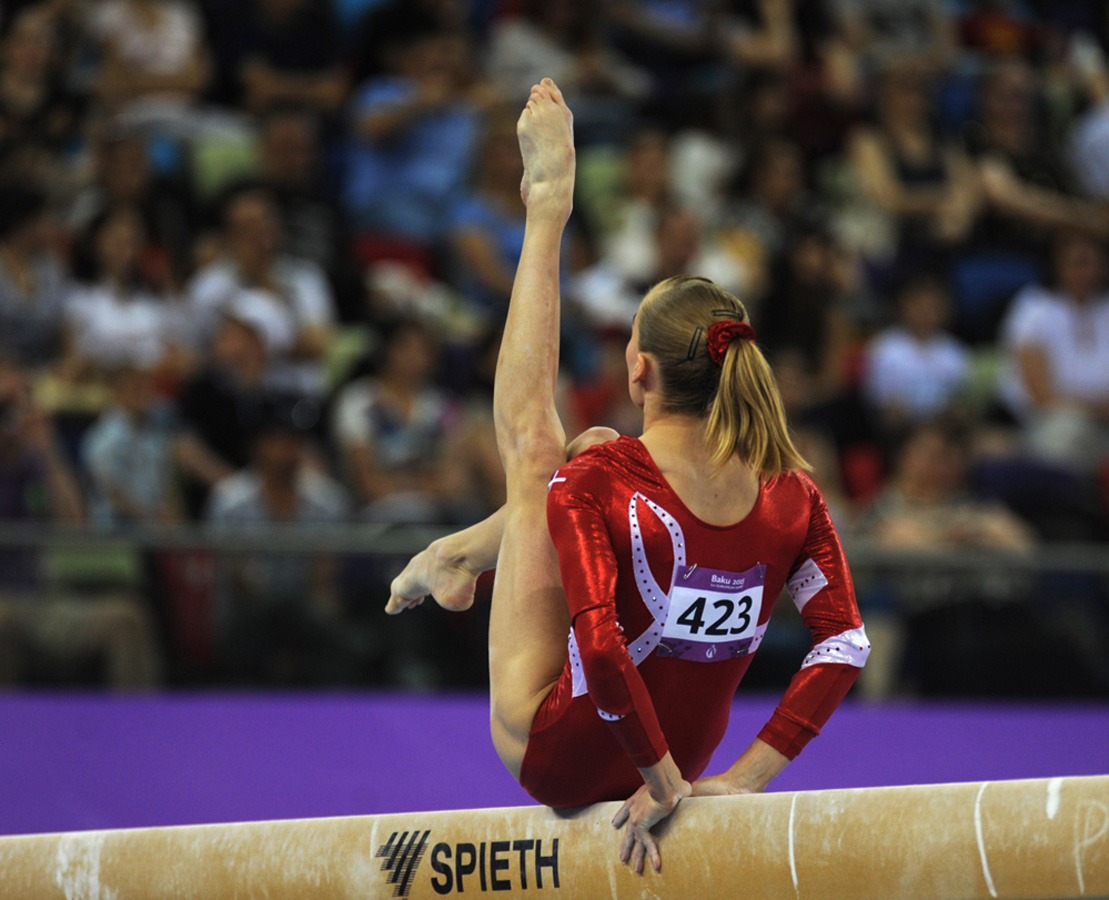 Second day of artistic gymnastics competitions continues as part of Baku’s first European Games (PHOTO)