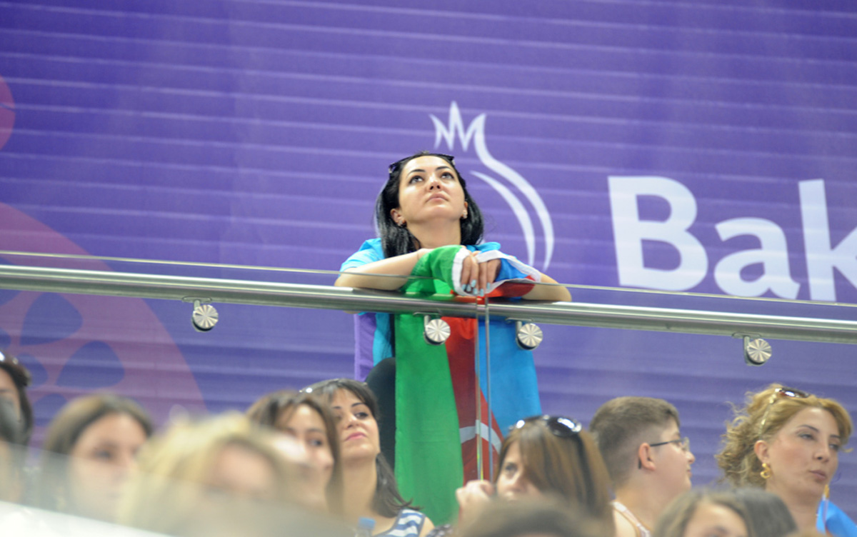 Second day of artistic gymnastics competitions continues as part of Baku’s first European Games (PHOTO)