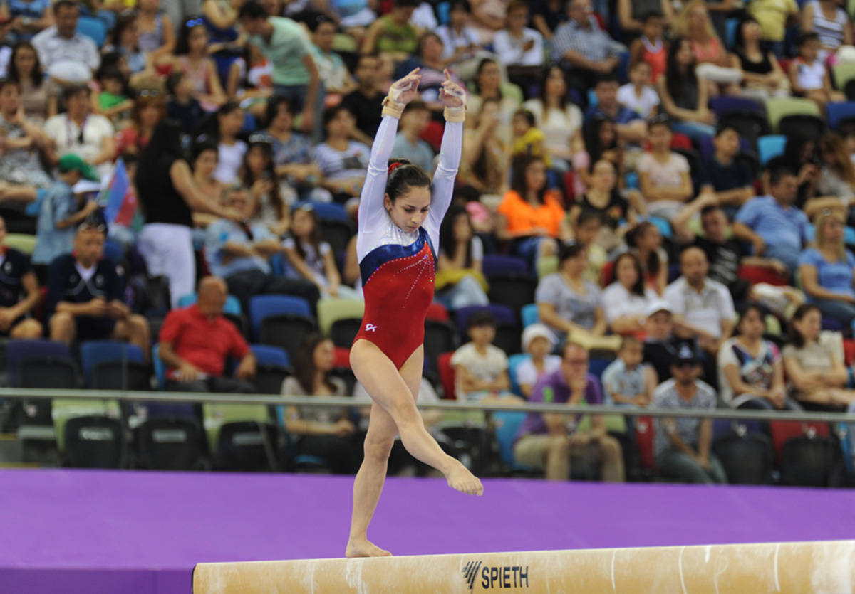 Second day of artistic gymnastics competitions continues as part of Baku’s first European Games (PHOTO)