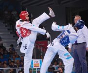 Азербайджанская тхэквондистка вышла в полуфинал Евроигр (ФОТО)