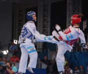 Азербайджанская тхэквондистка вышла в полуфинал Евроигр (ФОТО)