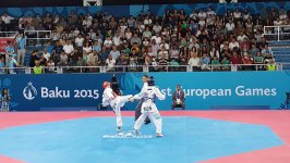 Азербайджанская тхэквондистка вышла в четвертьфинала Евроигр