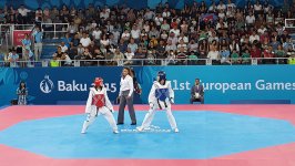 Азербайджанская тхэквондистка вышла в четвертьфинала Евроигр