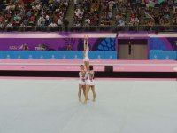 Baku 2015: Azerbaijani women’s trio in acrobatic gymnastics reaches finals (PHOTO)