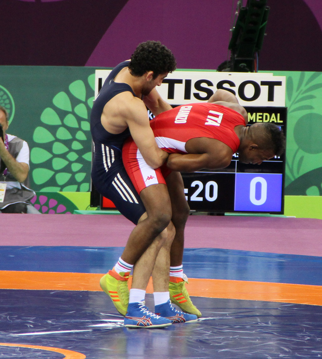 Azerbaijani Olympic champion claims gold at Baku 2015 (PHOTO+VIDEO)