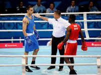 Азербайджанский боксер вышел в 1/8 финала соревнований Евроигр (ФОТО)
