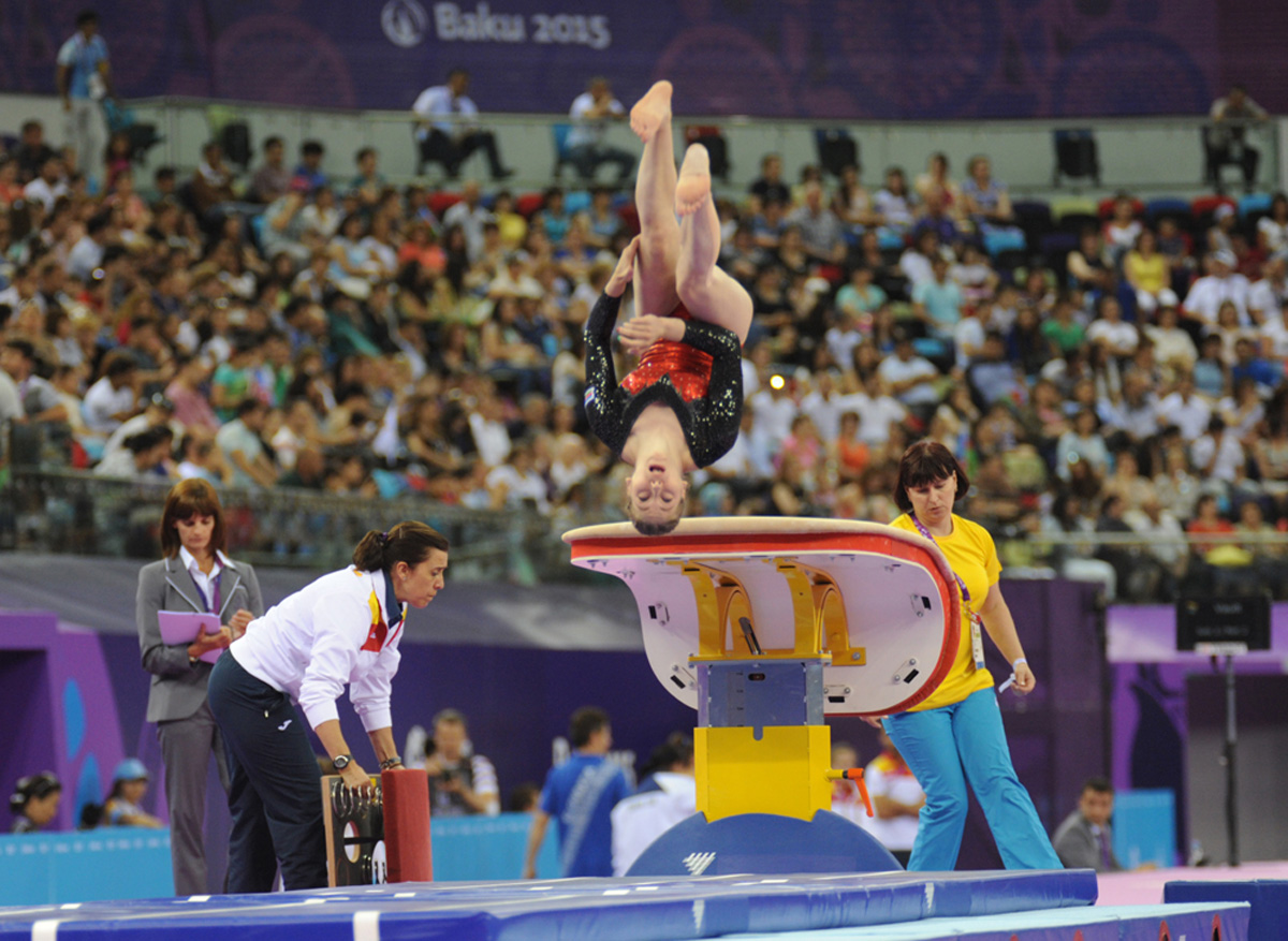 Azerbaijani gymnasts’ success at Baku 2015 (PHOTO)
