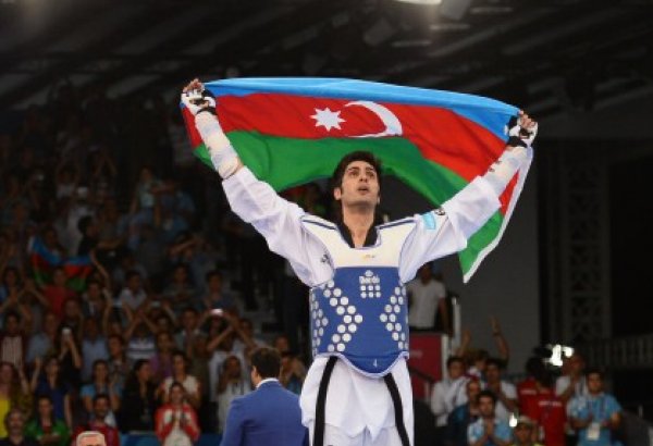 Азербайджанский тхэквондист вышел в ¼ финала Олимпиады в Рио