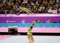 Baku 2015: Gymnastics Acrobatic Group All-Around Final kicks off (PHOTO)
