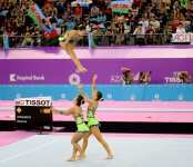 Baku 2015: Gymnastics Acrobatic Group All-Around Final kicks off (PHOTO)