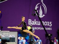 Baku 2015: Qualifications for rhythmic gymnastics held