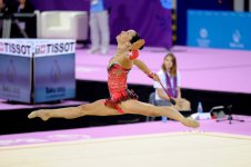 Baku 2015: Qualifications for rhythmic gymnastics held
