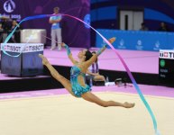 Baku 2015: Qualifications for rhythmic gymnastics held