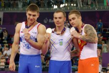 Azerbaijani gymnasts’ success at Baku 2015 (PHOTO)
