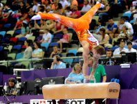 Azerbaijani gymnasts’ success at Baku 2015 (PHOTO)