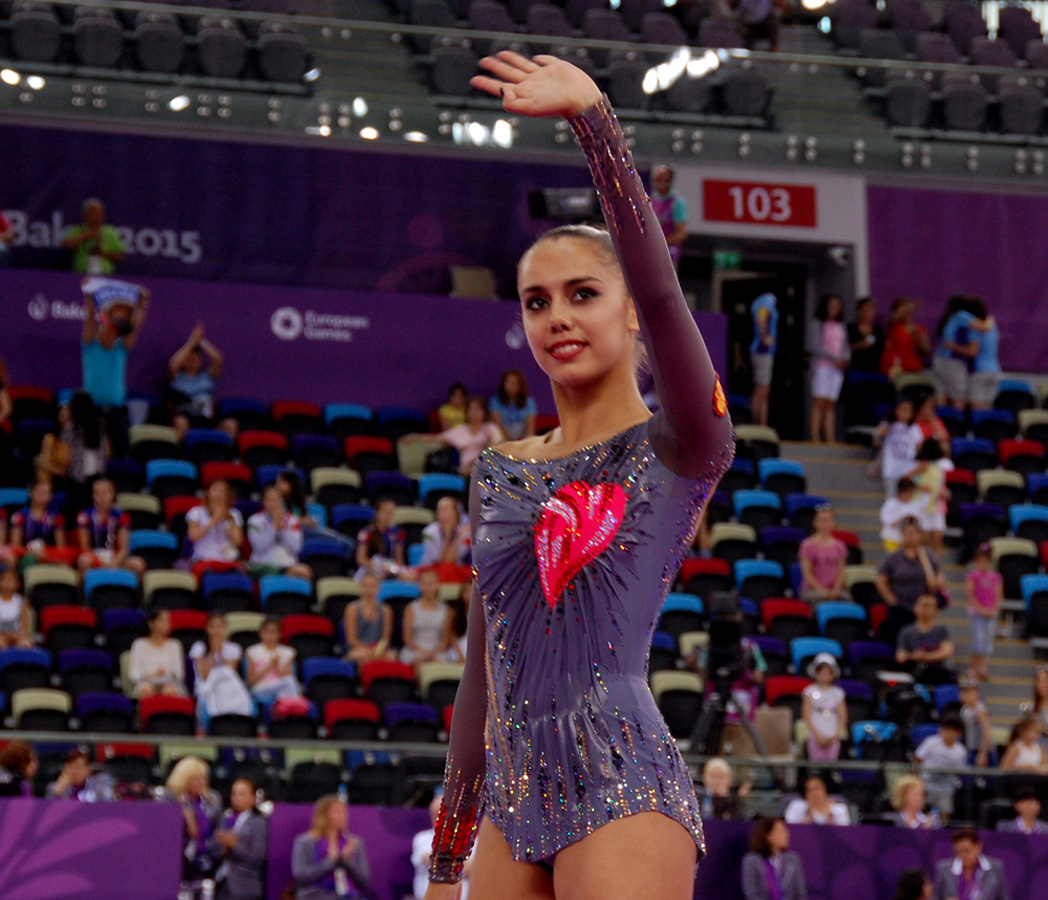 Russia grabs two medals in rhythmic gymnastics at Baku 2015