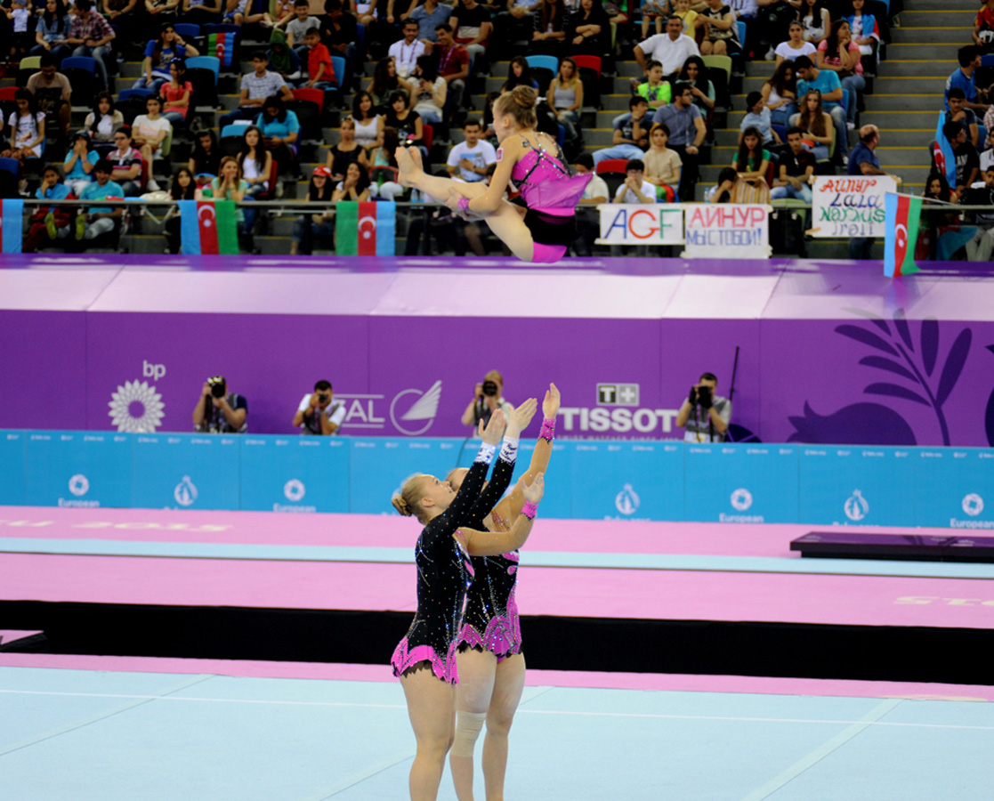 Baku 2015: Gymnastics Acrobatic Group All-Around Final kicks off (PHOTO)