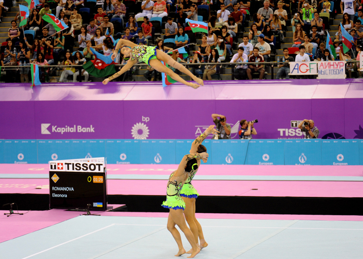 Baku 2015: Gymnastics Acrobatic Group All-Around Final kicks off (PHOTO)